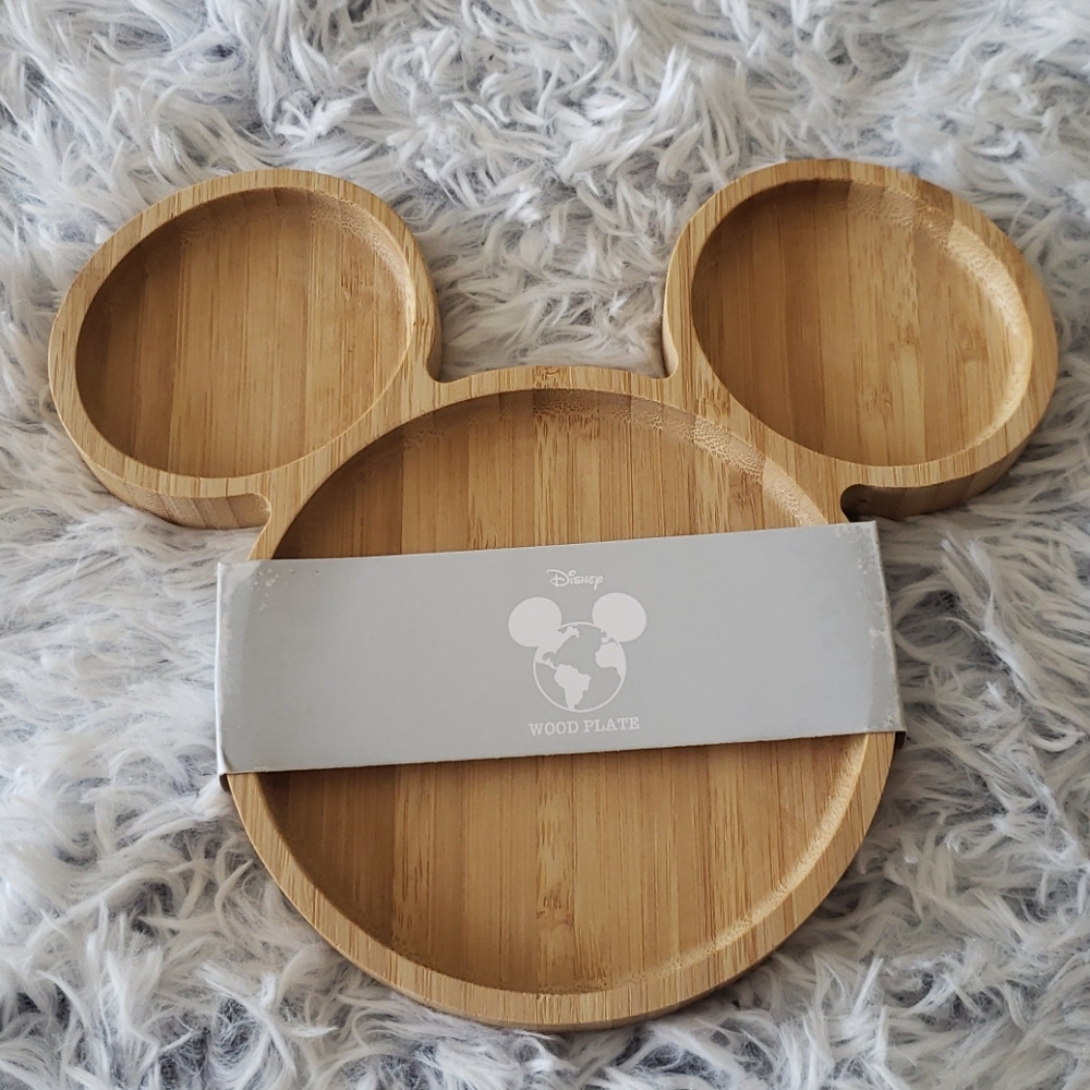 Disney Mickey Shaped Child's Plate